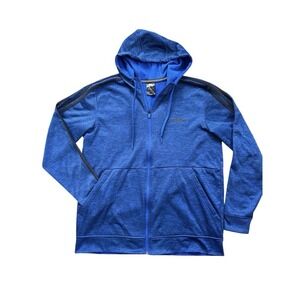Adidas Climawarm Jacket Men's Full Zip Blue Hoodie Size L